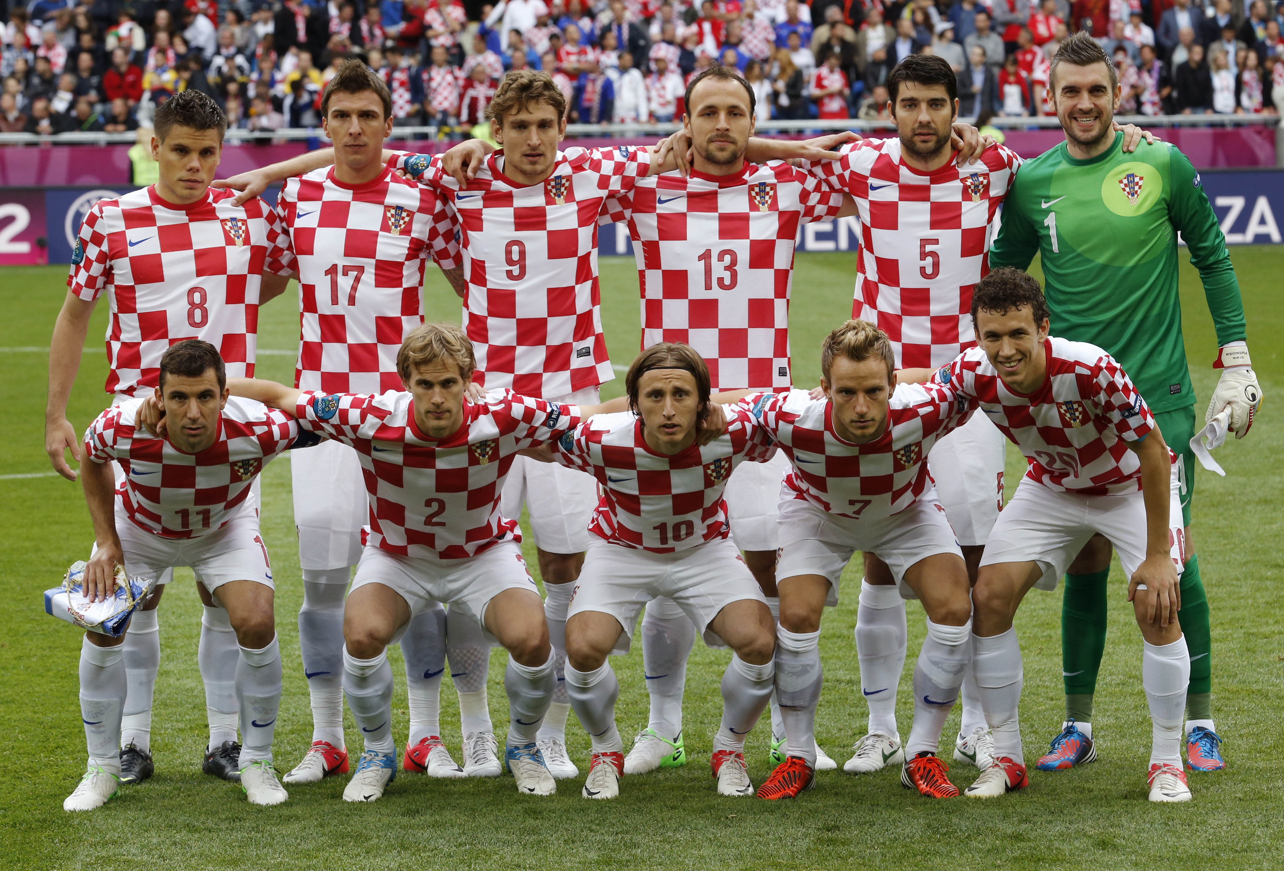 Kroatien, Spanien, Italien, Fotboll, Irland, EM