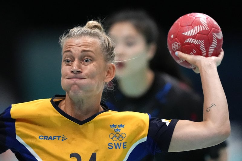 Nathalie Hagman i OS 2024. Foto: Aaron Favila/AP/TT Nathalie Hagman i OS 2024. Foto: Aaron Favila/AP/TT