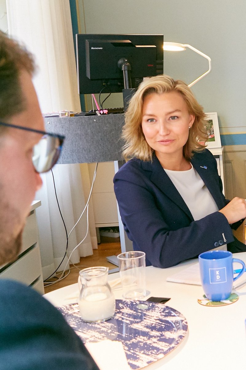 Ebba Busch Thor lunch Ebba Busch Thor lunch