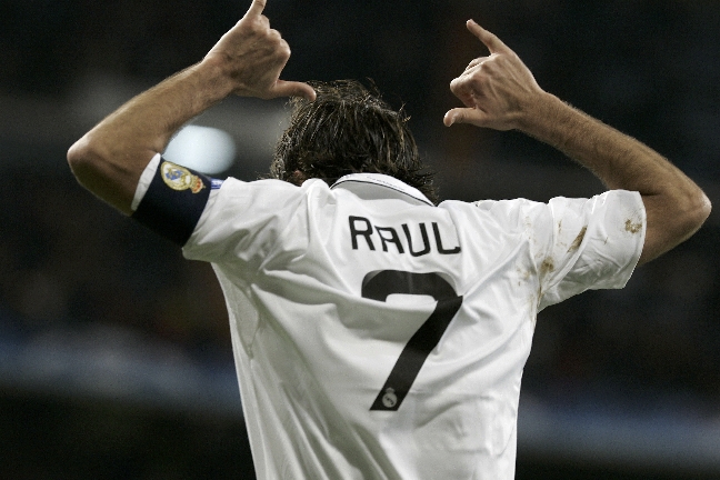 Raul har länge haft samma tröjnummer.