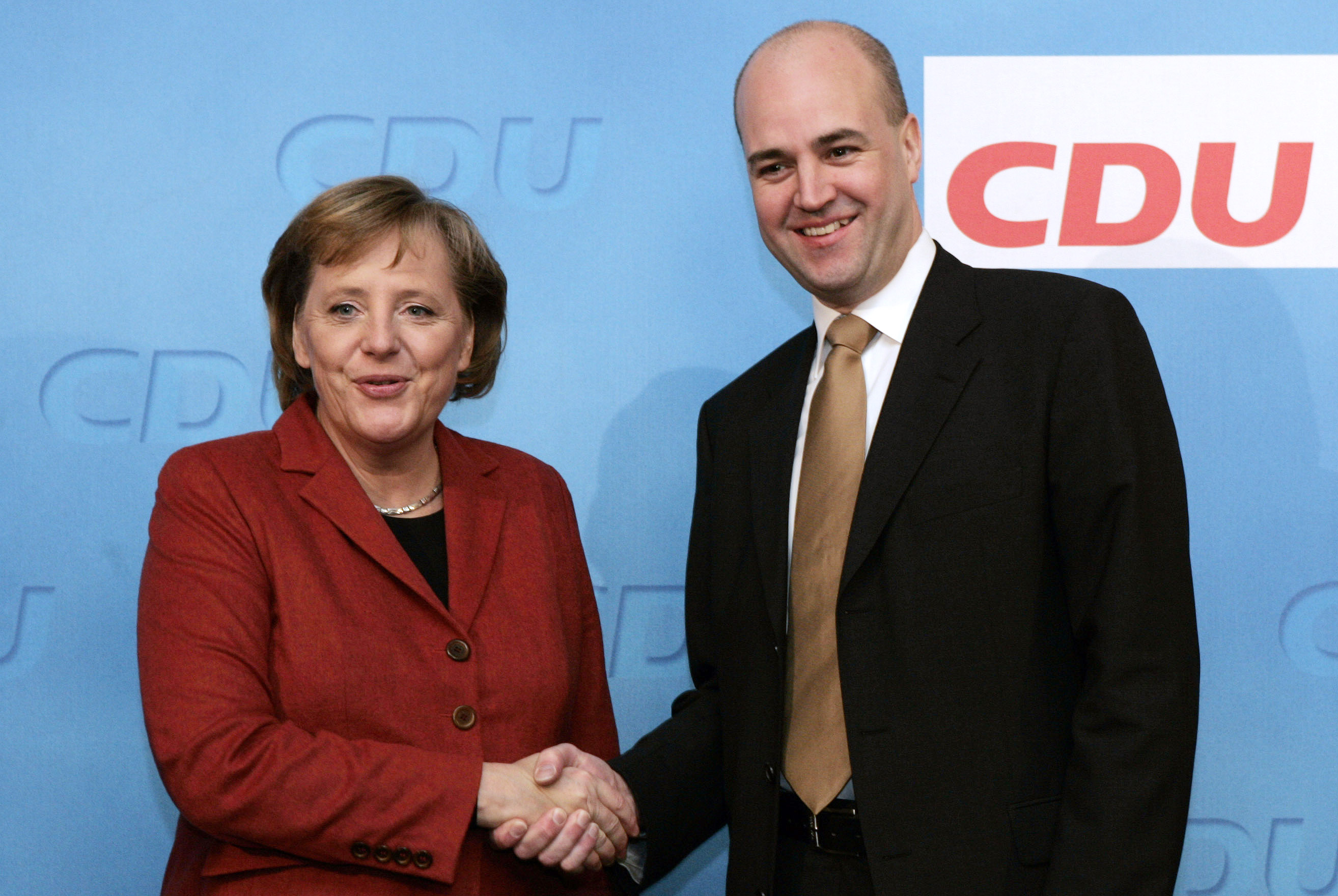 Träffar Angela Merkel (2007). Träffar Angela Merkel (2007).