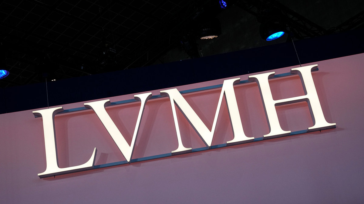 LVMH ligger bakom exklusiva märken som Louis Vuitton, Christian Dior och Moët &amp; Chandon. Arkivbild.