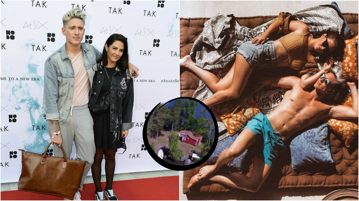 Molly Sandén och Danny Saucedo har köpt en egen ö