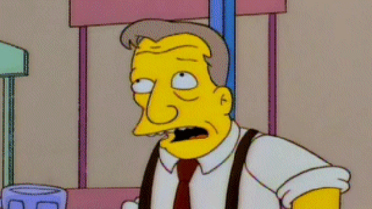 I avsnittet "The Twisted World of Marge Simpson" uppmuntrar Frank Ormand Marge att börja sälja kringlor. Sedan dör han i en bilolycka.