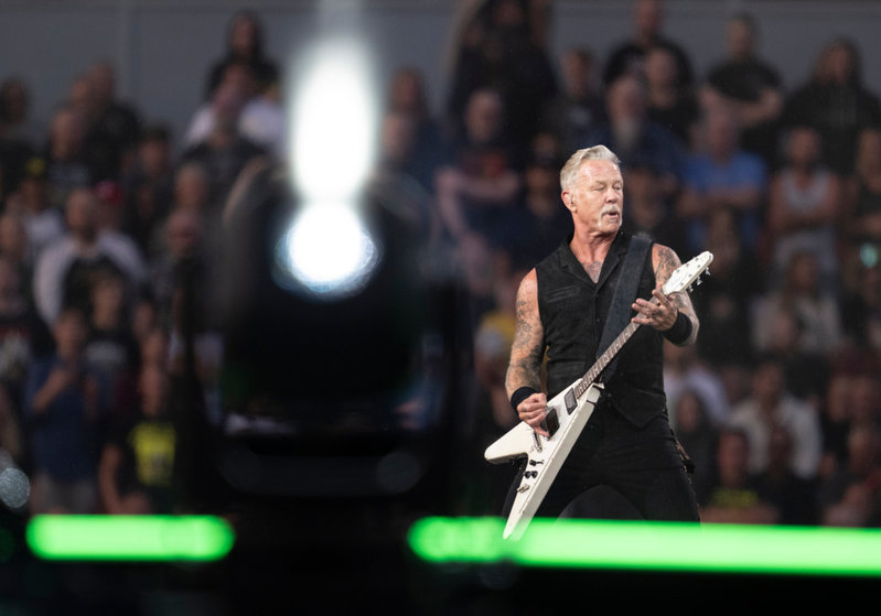 Metallica spelade på Ullevi för första gången 2004.
