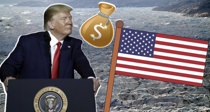 Grönland, Danmark, Donald Trump