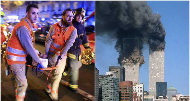 Terrorattack, Paris, New York