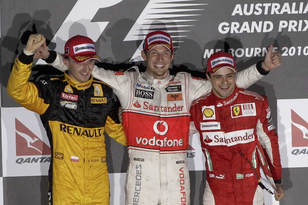 Jenson Button, Robert Kubica, McLaren, Formel 1, Felipe Massa