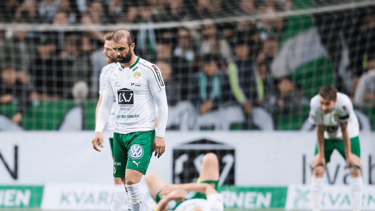 Hammarby ligger i botten av Allsvenskan.