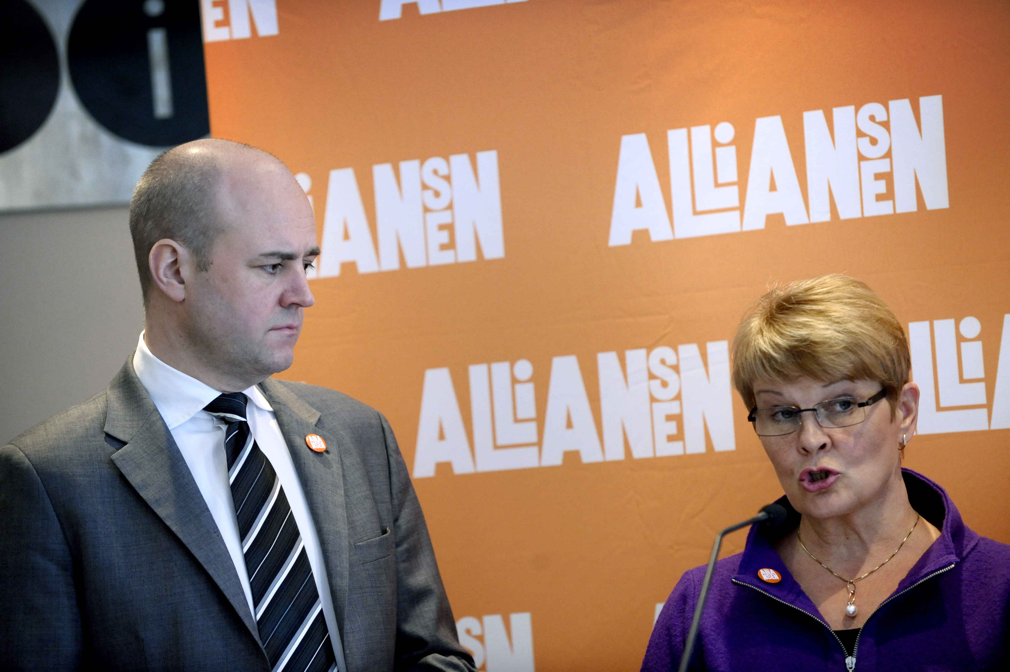 Fredrik Reinfeldt, Moderaterna, Alliansen, Centerpartiet, Regeringen, Riksdagsvalet 2010, Maud Olofsson