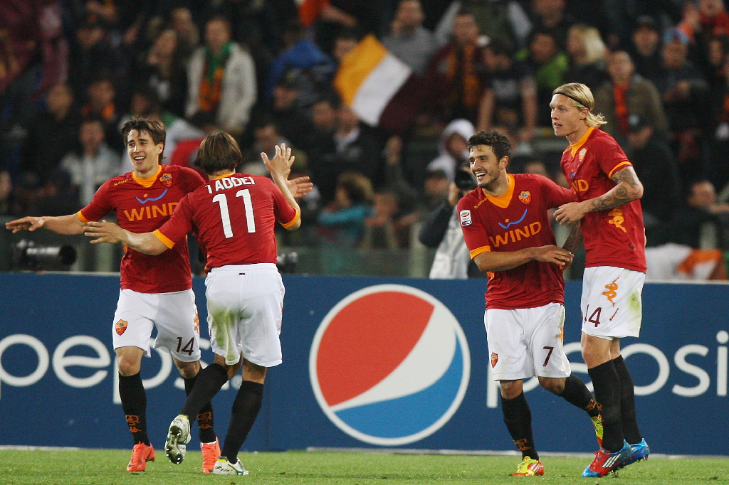 Roma vann sin match mot Udinese med 3-1. Roma vann sin match mot Udinese med 3-1.