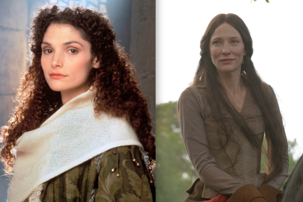 Både Mary Elizabeth Mastrantino och Cate Blanchett har spelat rollen som Robin Hoods  kärleksintresse lady Marion. Mastrantino i "Robin Hood: Prince of Thieves" och Blanchett i "Robin Hood".