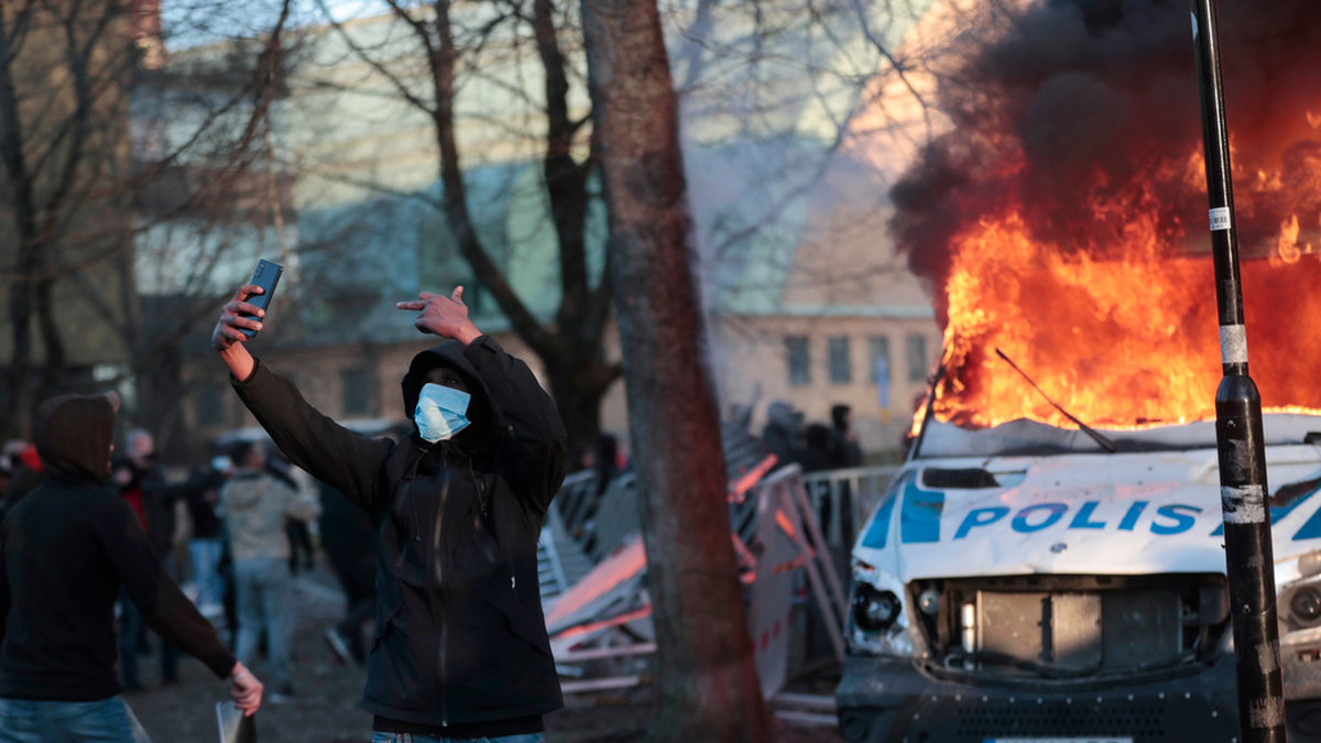 Paludans koranbränningar under påsken 2022 ledde till flera upplopp, bland annat i Örebro. Arkivbild.