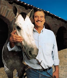Vicente Fox lever numera på sin ranch i centrala Mexiko. 
