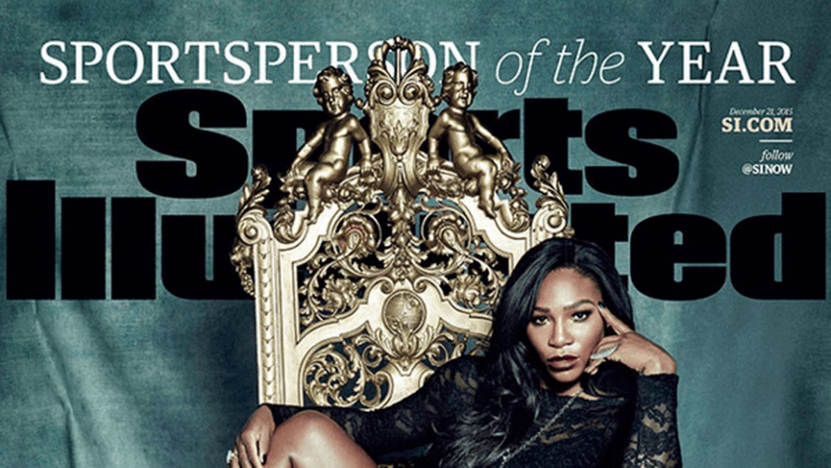 Serena Williams blev utsedd till årets idrottare av Sports Illustrated
