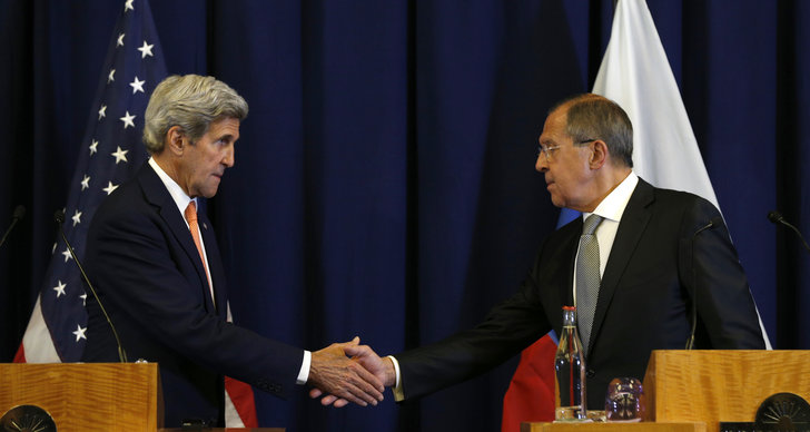 USA, Sergej Lavrov, Syrien, John Kerry, Ryssland