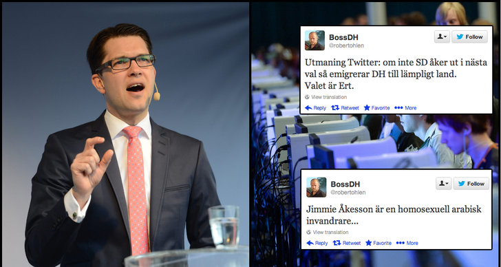 Sverigedemokraterna, Homosexualitet, Linus Bylund, Twitter, Dreamhack, Jimmie Åkesson