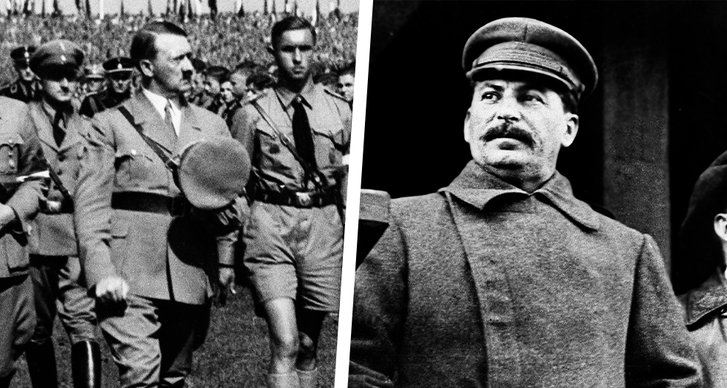 Folkmord, Hitler, Stalin, historia