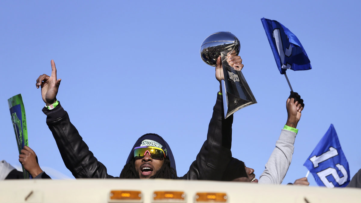 Seattle Seahawks, med bland andra Sherman, vann årets Super Bowl.