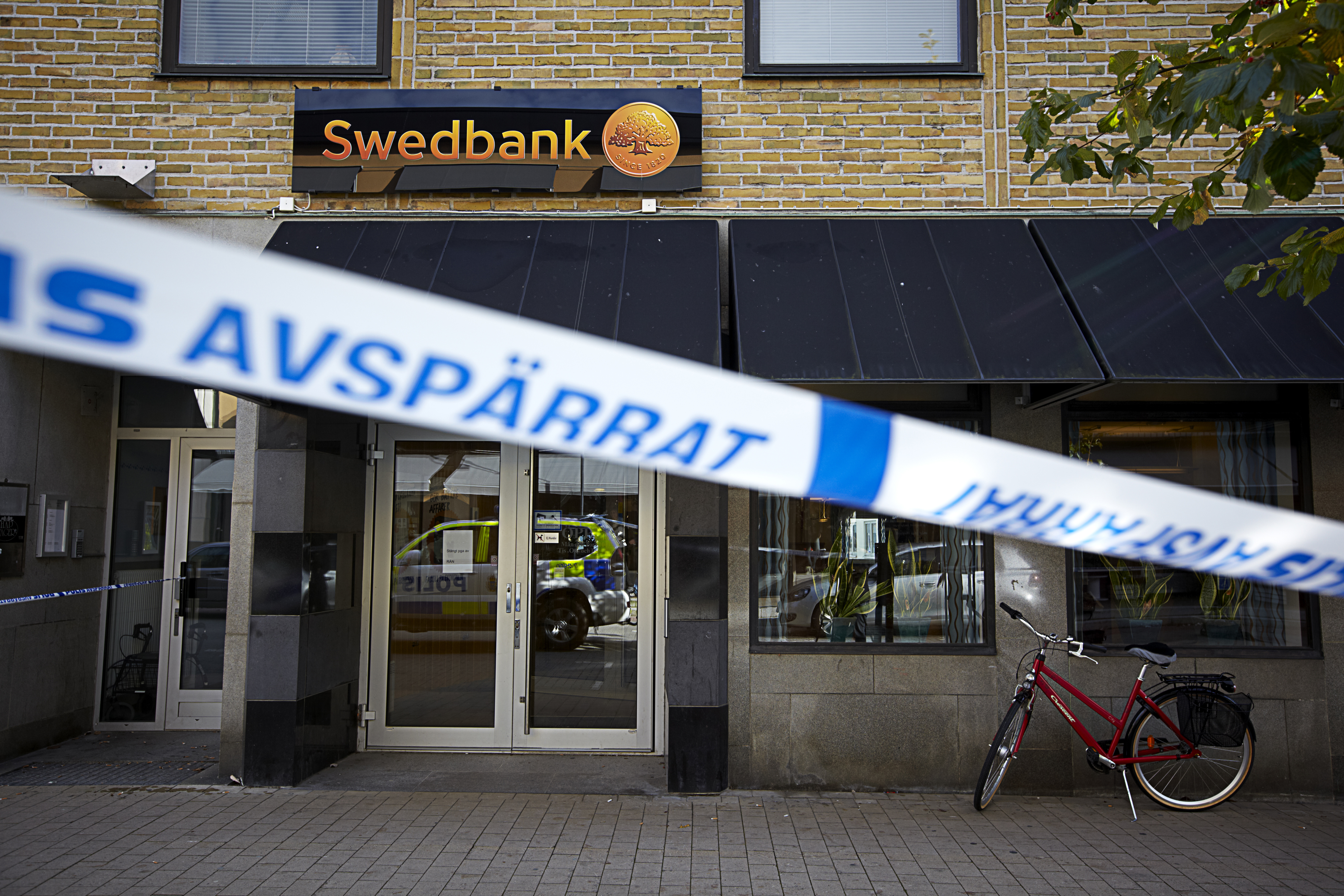 Bankrånet ägde rum i Gävle 2005. 