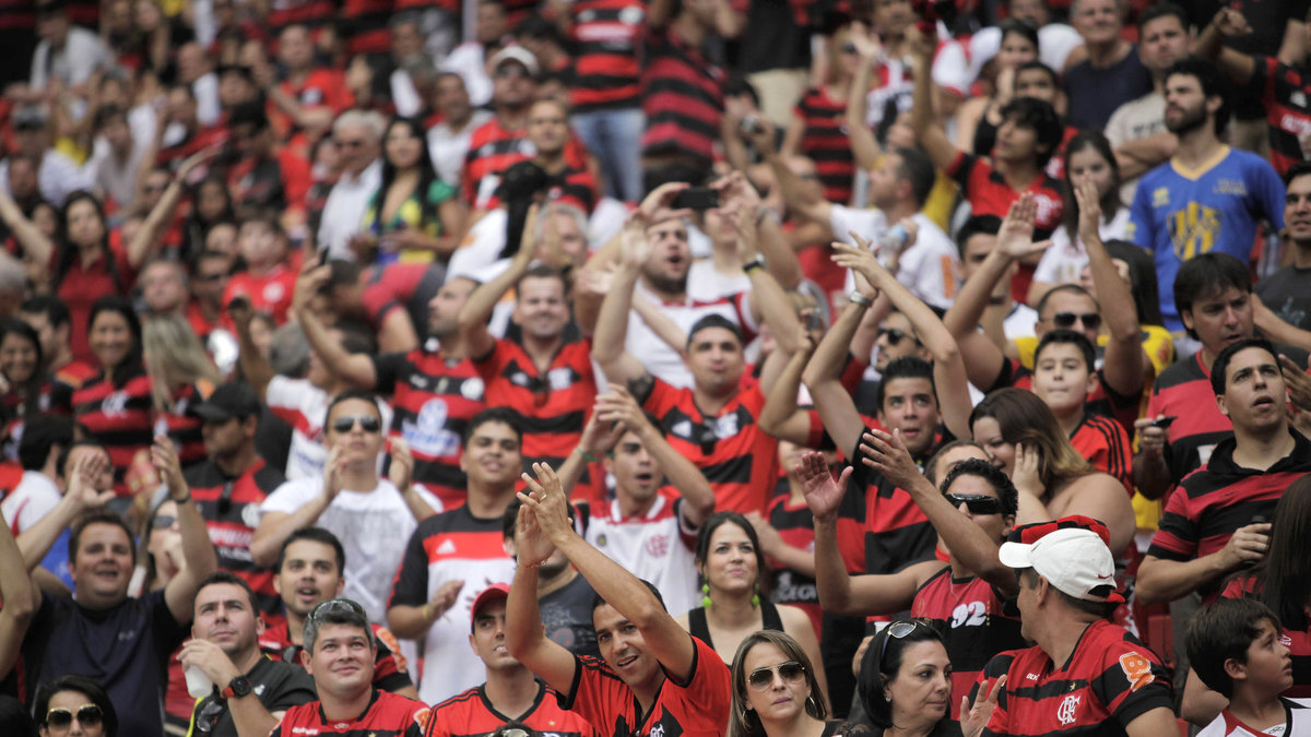 Flamengo-fansen är ett väldigt passionerat folk.