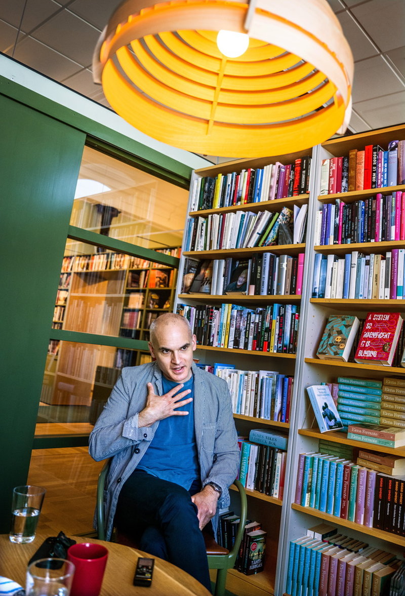 'Det fanns noll kvinnor i den amerikanska finansvärlden fram tills väldigt nyligen' säger Hernán Diáz.