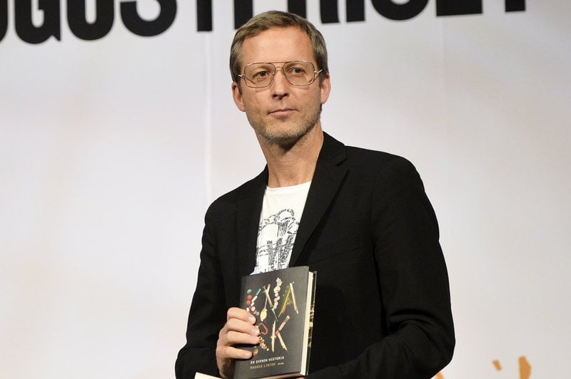 Författaren Magnus Linton, en av arrangörerna bakom litteraturfestivalen Sakligt.