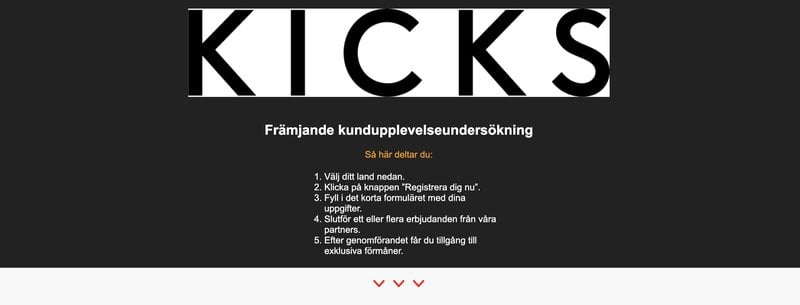 Kicks bluff Kicks bluff