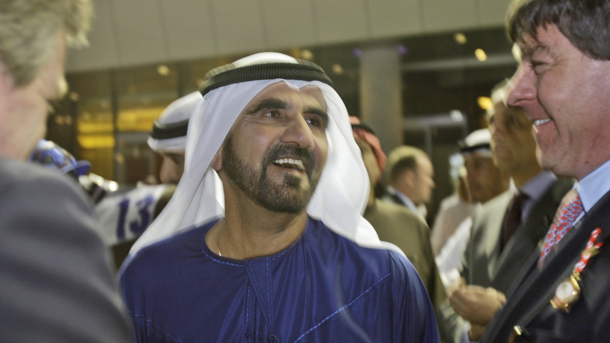Dubais allsmäktige emir Mohammed bin Rashid Al Maktoum.