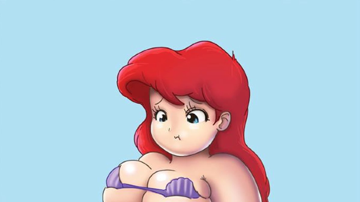 Ariel från lilla sjöjungfrun. 