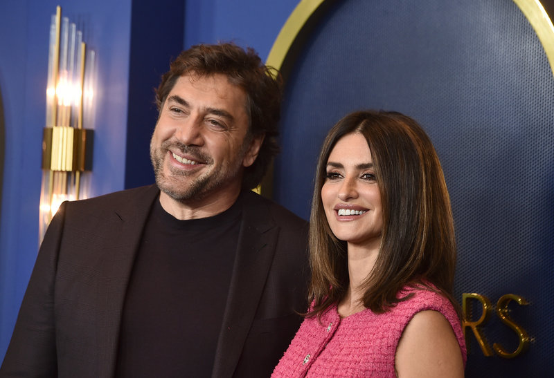 Javier Bardem och Penelope Cruz är båda nominerade i den tunga kategorin bästa huvudroll på årets Oscarsgala. Arkivbild.