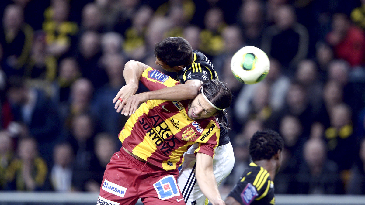 AIK:s Celso Borges i nickduell.