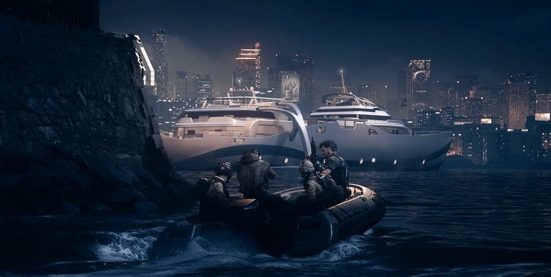 "Call of duty"-underserien "Black ops" handlar om smygande och hemliga uppdrag, även om skjutandet trots allt dominerar. Pressbild. 