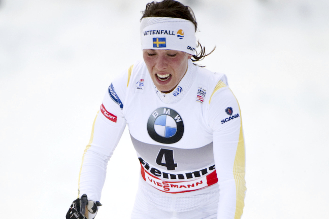Charlotte Kalla, Tour de Ski, Langdskidakning, Sverige, skidor