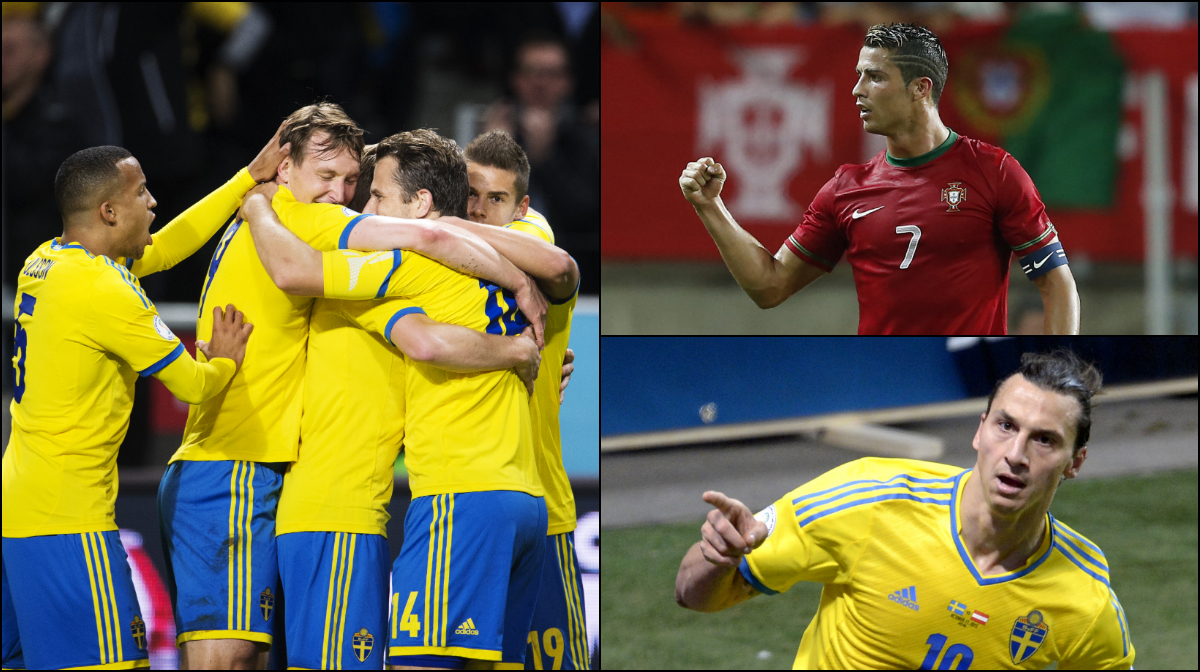 Portugal, Landslaget, Sverige, Playoff, Statistik, VM-kval