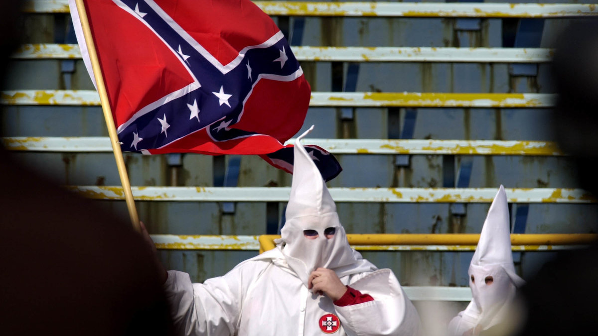 Sydstatsflaggan är av många sedd som en symbol för rasism.