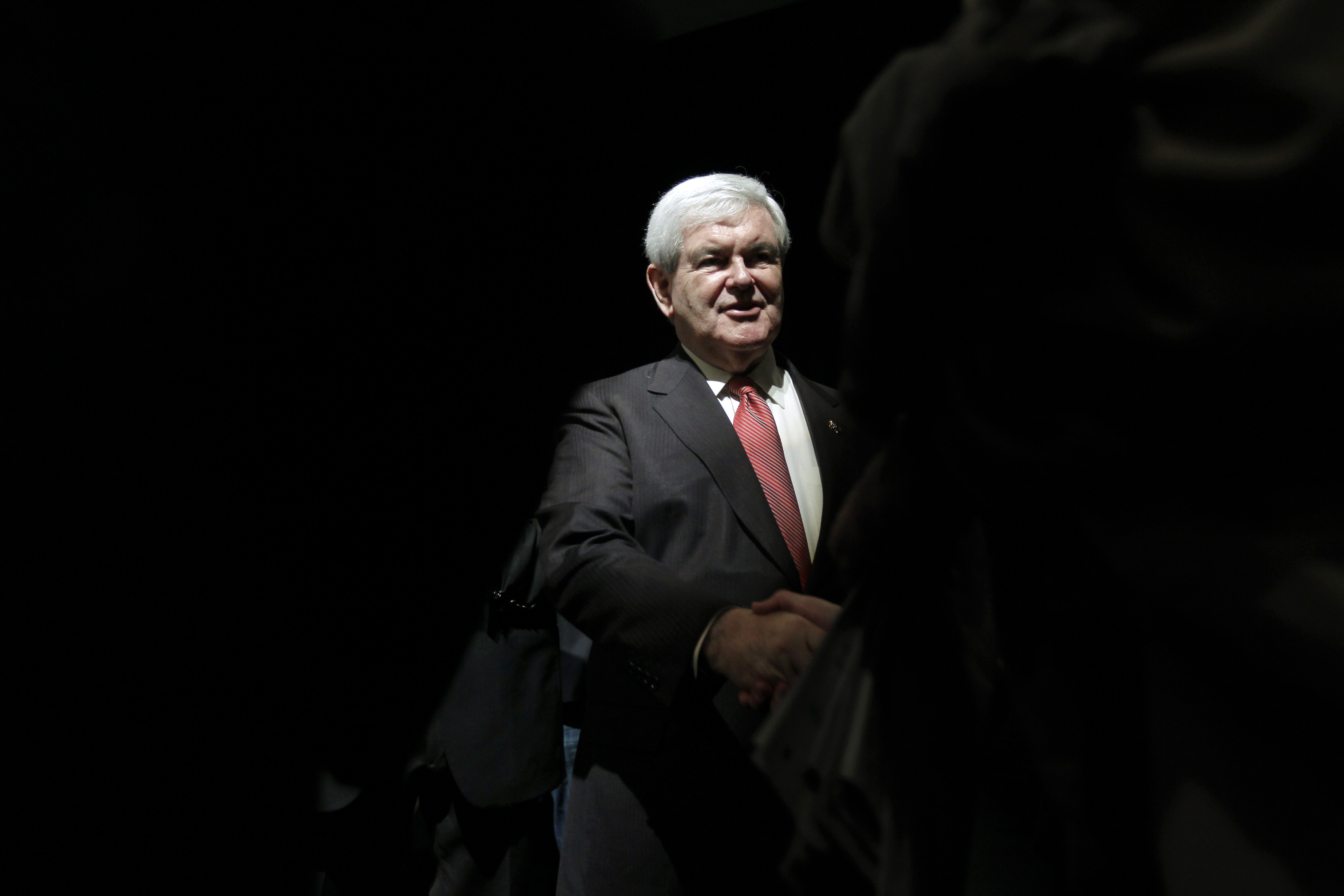 Newt Gingrich gick till hårt angrepp mot media och anklagade dem för att gynna Barack Obama.