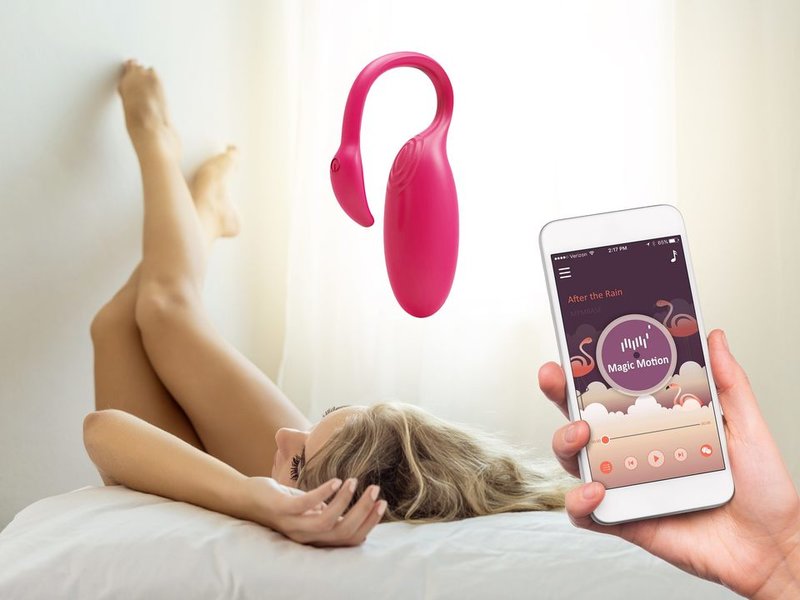 Appstyrt vibratorägg