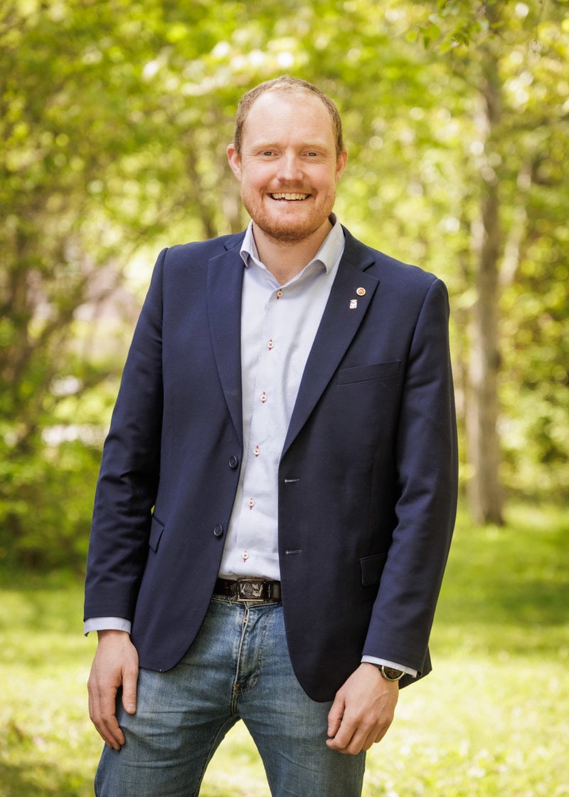 Niklas Daoson, kommunalråd Östersund. Foto: Håkan Wike/Östersunds kommun