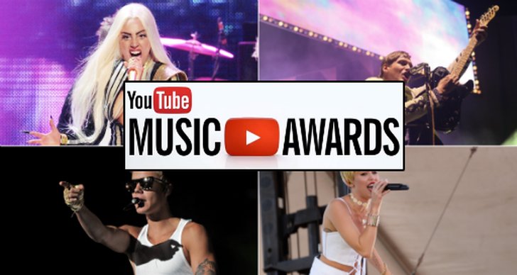Eminem, Lindsey Stirling, Lady Gaga, Youtube