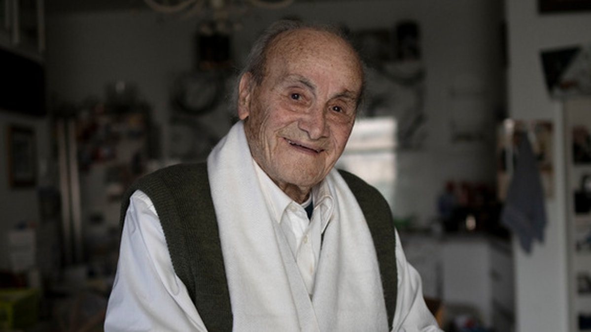 93-årige Gad Partok.