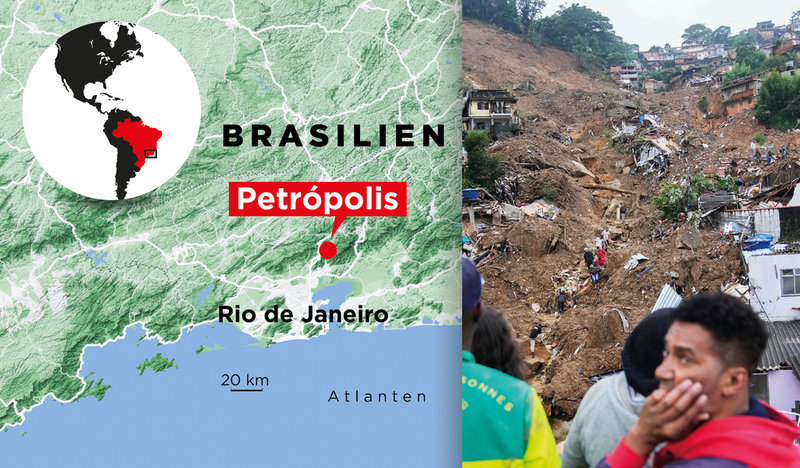 Petrópolis ligger i delstaten Rio de Janeiro.