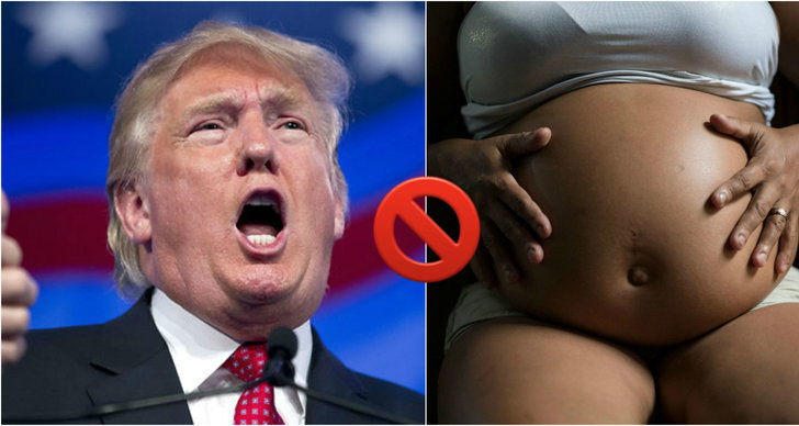 Forbud, Politik, USA, Abort, Donald Trump