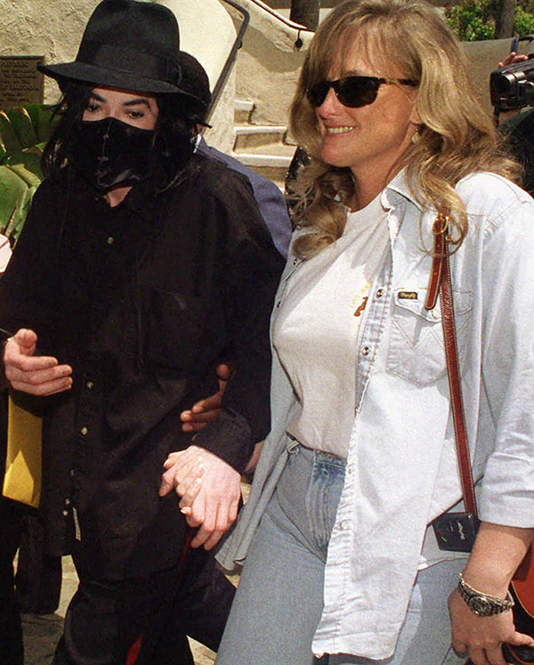 Michael Jackson och Debbie Rowe Michael Jackson och Debbie Rowe