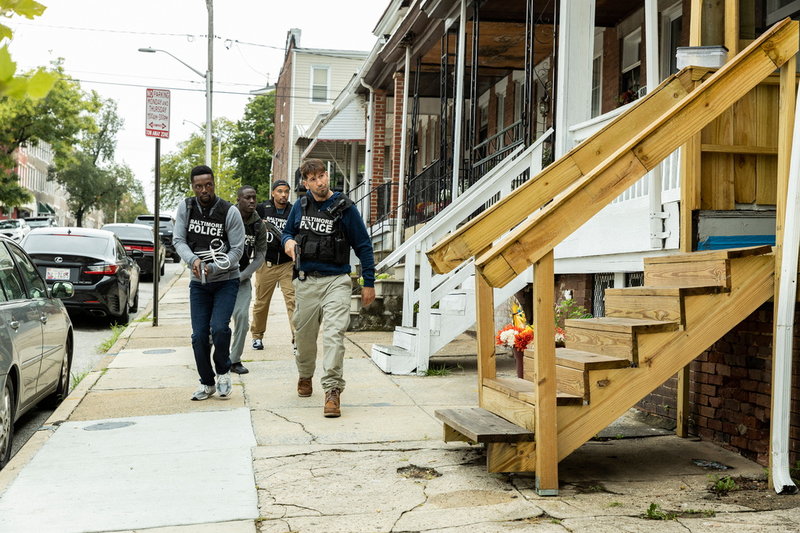 Jon Bernthal spelar korrupt Baltimore-snut i 'We own this city'. Pressbild.