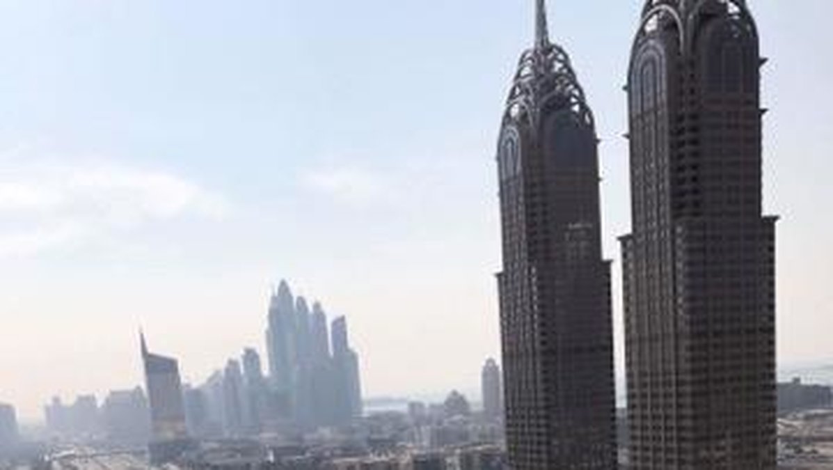 Dubai på dagtid. 
