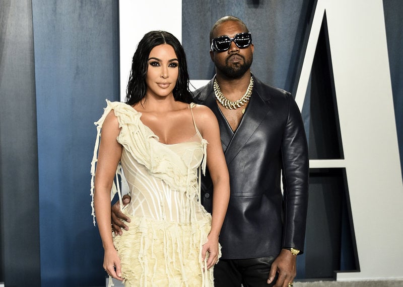 Kim Kardashian var gift med Kanye West mellan 2014 och 2022. Skilsmässan blev en mycket offentlig affär. Arkivbild.
