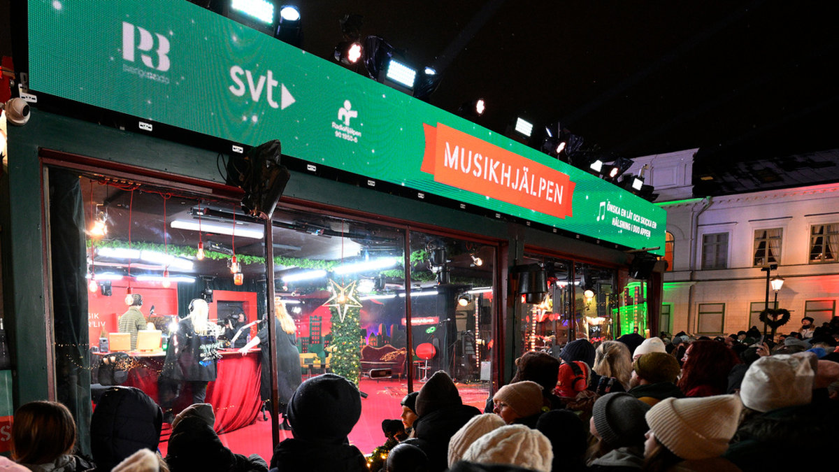 Musikhjälpen 2023 sändes från Växjö.