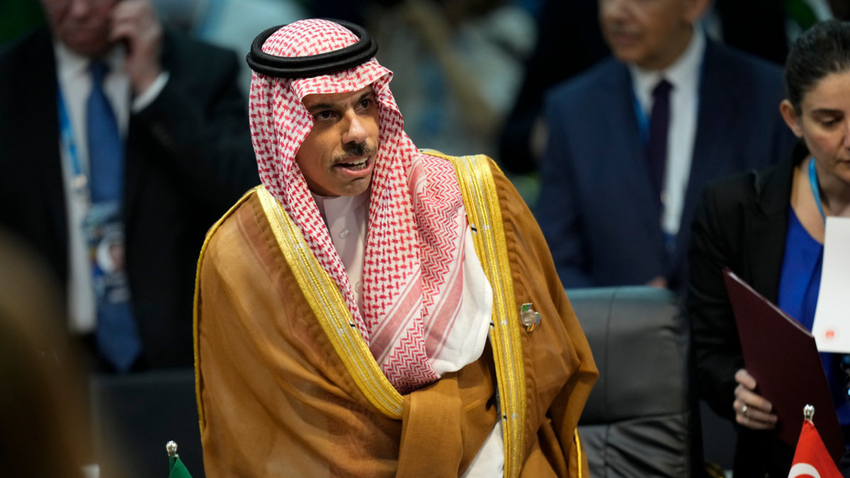Saudiarabiens utrikesminister Faisal bin Farhan. Arkivbild.