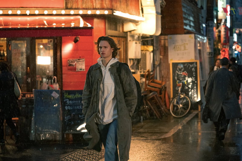 Ansel Elgort i 'Tokyo Vice'. Pressbild.